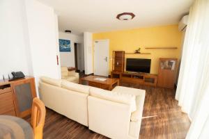 TV a/nebo společenská místnost v ubytování Blue Marlin Hotel