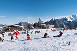 Afbeelding uit fotogalerij van Le Relai S34 - Grand et lumineux studio avec coin montagne 4-6 pers avec WIFI, 50m des pistes, grand balcon exposé SUD, DRAPS NON COMPRIS in Saint-Jean-dʼAulps