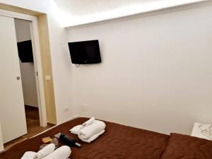 Letto o letti in una camera di SCRUSCIU HOME