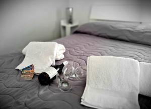 Letto o letti in una camera di SCRUSCIU HOME
