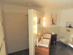Χώρος καθιστικού στο Appartment Schwarzenauer