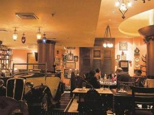 Restaurace v ubytování Savoy Suites Noida