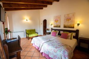Postel nebo postele na pokoji v ubytování Monte Joao Roupeiro - Turismo Rural