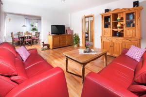 TV a/nebo společenská místnost v ubytování Siglbauernhof + 7 fotografií
