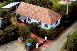 Letecký snímek ubytování Rozsa House - Village Retreat