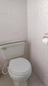 Koupelna v ubytování Hotel Utama