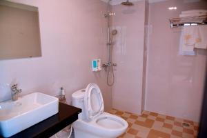 Koupelna v ubytování SAPA KING HOTEL HUNG VUONG HOTEl
