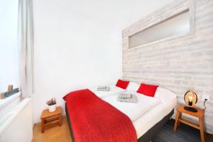 Posteľ alebo postele v izbe v ubytovaní Apartment Labská 108 Špindlerův MLýn
