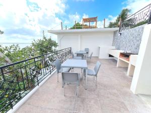 Balkón nebo terasa v ubytování Hotel Vista Laguna Bacalar