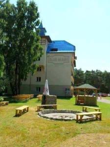 Zahrada ubytování Blue Mare Apartment u Agi