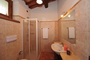 A bathroom at Agriturismo Il Morello