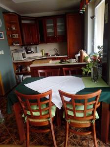 Köök või kööginurk majutusasutuses Apartmán Na sluneční stráni