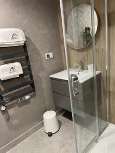 Łazienka w obiekcie Apartamenty Pod Stokiem Nosal Zakopane