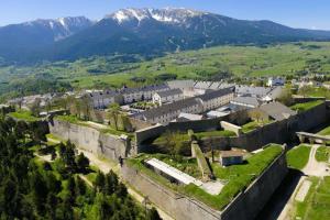 別荘から撮影された、または一般的な山の景色