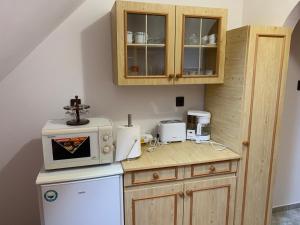 Köök või kööginurk majutusasutuses Bástya apartman