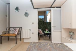Posezení v ubytování Premium Center Apartments