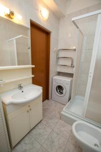 Ванная комната в Апартаменты Брусника Красносельская