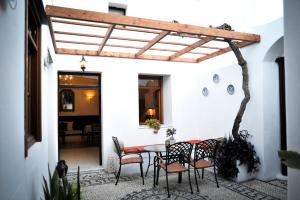 A seating area at Villa Amalia