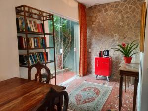 The library in a vendégházakat