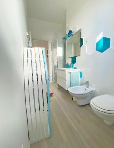 Koupelna v ubytování Maison Armandì