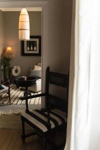 Ein Sitzbereich in der Unterkunft Villa Louisa