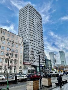 Gallery image of Super Apartament BLUE Ścisłe Centrum Dwie Linie Metra Netflix WiFi 300 Mbs Panorama Miasta in Warsaw