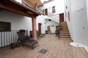 Balkón alebo terasa v ubytovaní Inés Casa Rural