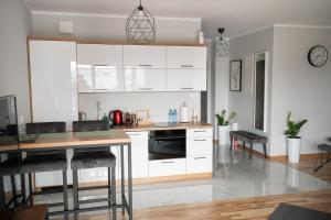 Kuchyňa alebo kuchynka v ubytovaní Apartament Ventus Business and Living 44