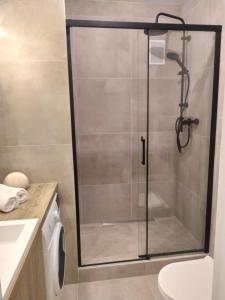 Kúpeľňa v ubytovaní Warsaw Concierge Stalowa
