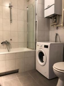 Et badeværelse på Apartment Maris - Free Parking