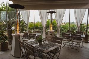 Restaurace v ubytování La Corte sul Naviglio