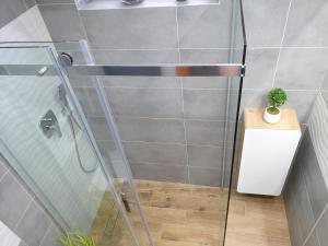 Koupelna v ubytování Apartament Białe Piaski