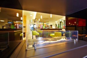 Lounge nebo bar v ubytování MT Hotel