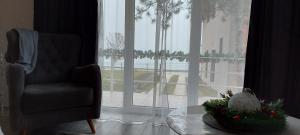 Istumisnurk majutusasutuses Fenix apartman Vinci
