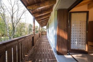 Μπαλκόνι ή βεράντα στο Albergo Diffuso Forgaria Monte Prat