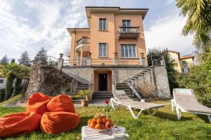 Vonkajšia záhrada v ubytovaní Villa Caterina