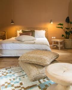 Ein Bett oder Betten in einem Zimmer der Unterkunft Villa Louisa