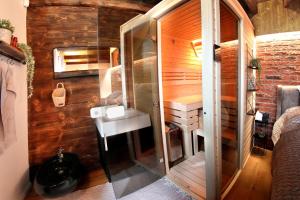 Koupelna v ubytování Vila Relax