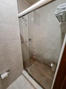 Koupelna v ubytování Hotel Marlon