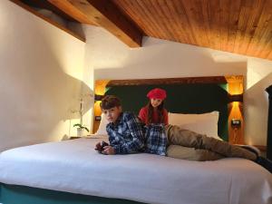 Voodi või voodid majutusasutuse B&B 7 Vizi toas
