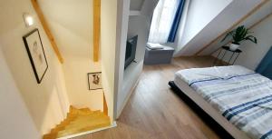 Postel nebo postele na pokoji v ubytování Villa Mila