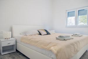 Postel nebo postele na pokoji v ubytování Villa Naklice