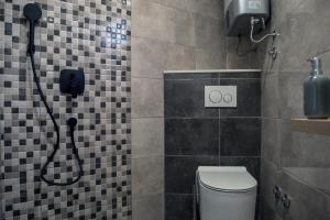 Koupelna v ubytování Villa Naklice