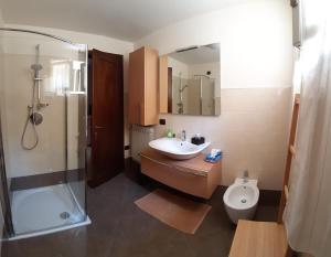 Koupelna v ubytování Villa Leilani B&B