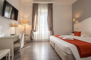 Posteľ alebo postele v izbe v ubytovaní Suite Castrense