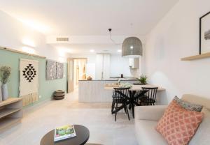Posezení v ubytování Calafell Home Apartments
