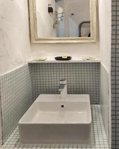 
Ванная комната в Сверчков 8 Отель
