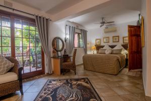 Ένα ή περισσότερα κρεβάτια σε δωμάτιο στο Elephant Coast Guesthouse