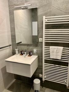 Koupelna v ubytování Apartmány Tatry