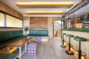 Posezení v ubytování Cal Roure Boutique Hotel